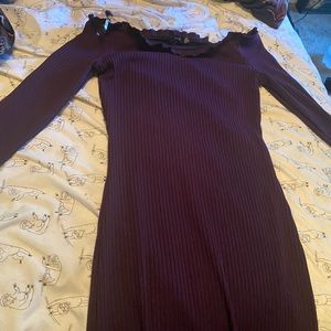 Off the shoulder dress